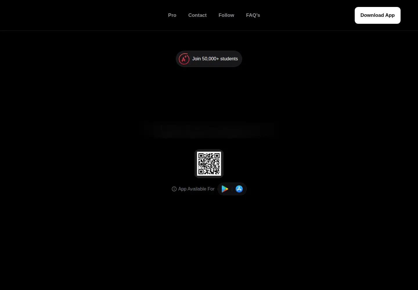 Screenshot of plusfinity.ai