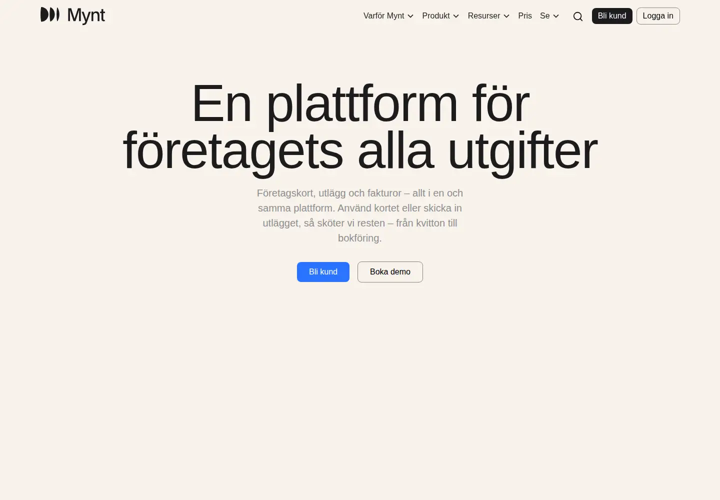 Screenshot of mynt.com