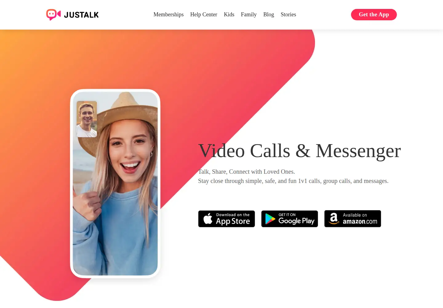 Screenshot of justalk.com