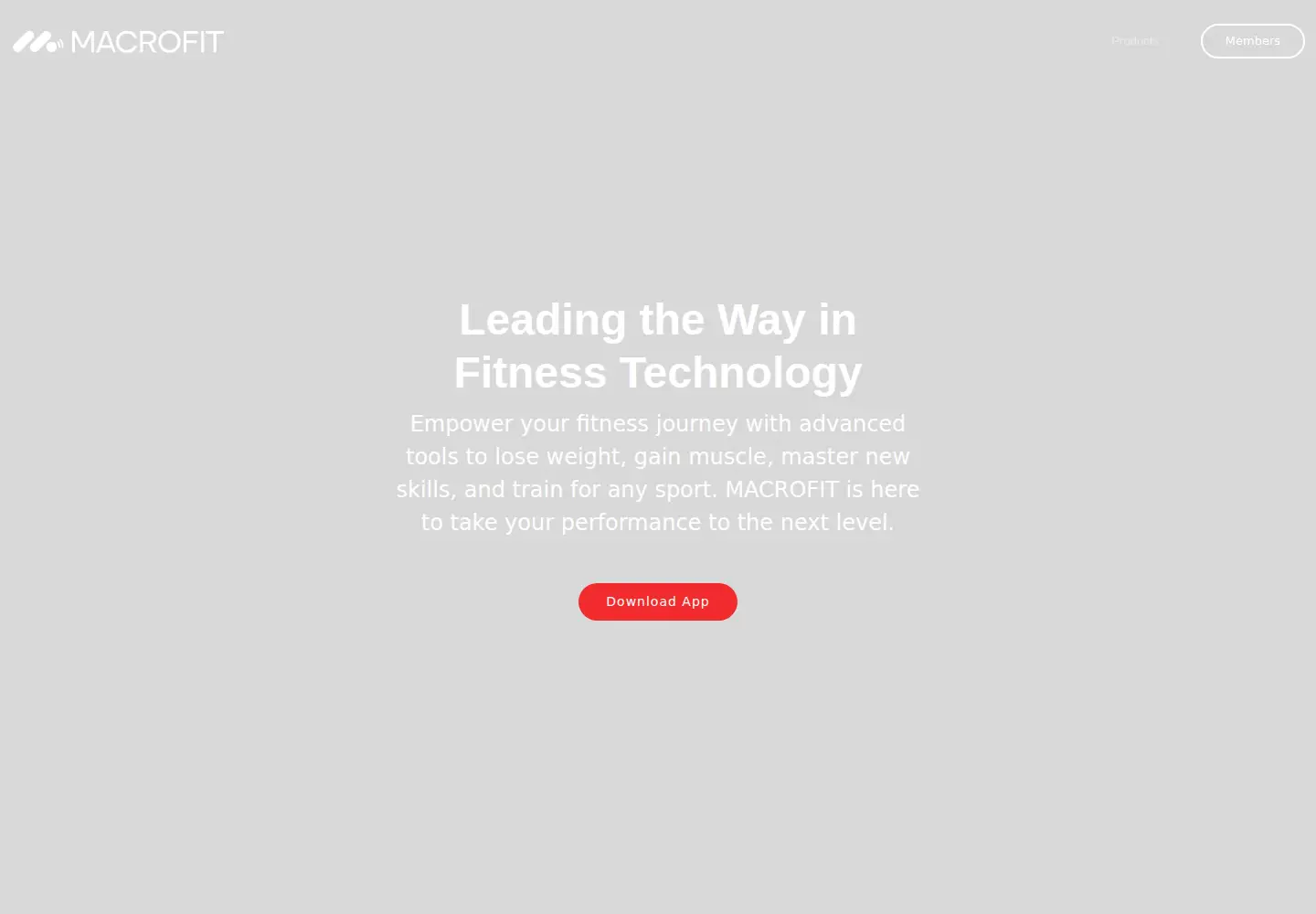 Screenshot of joinfitapp.com