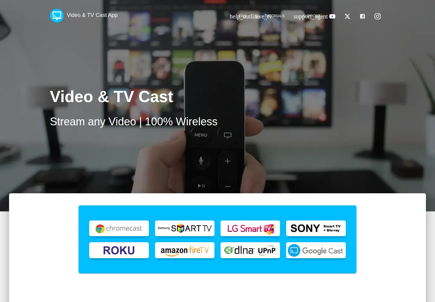 Screenshot of video-tv-cast.com