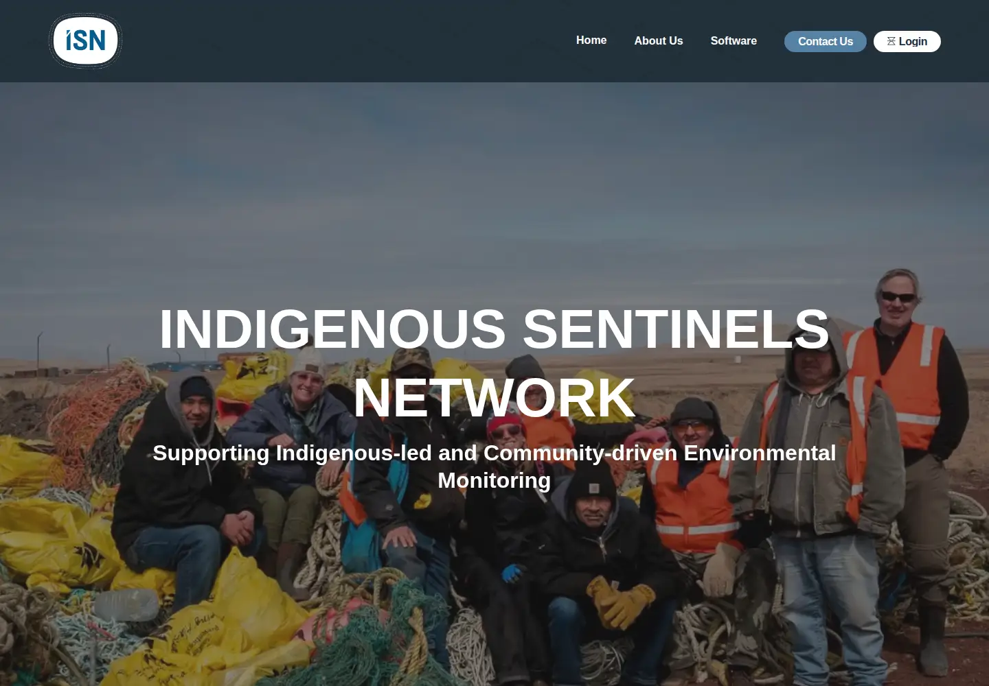Captured homepage of sentinelsnetwork.org in the current scan