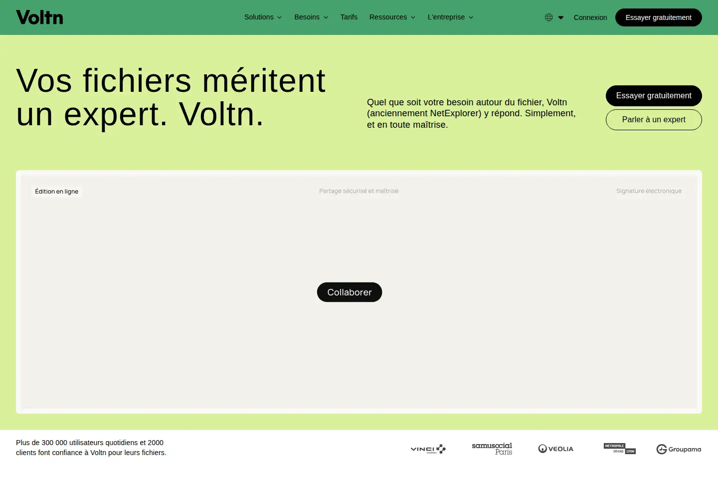 Screenshot of netexplorer.fr