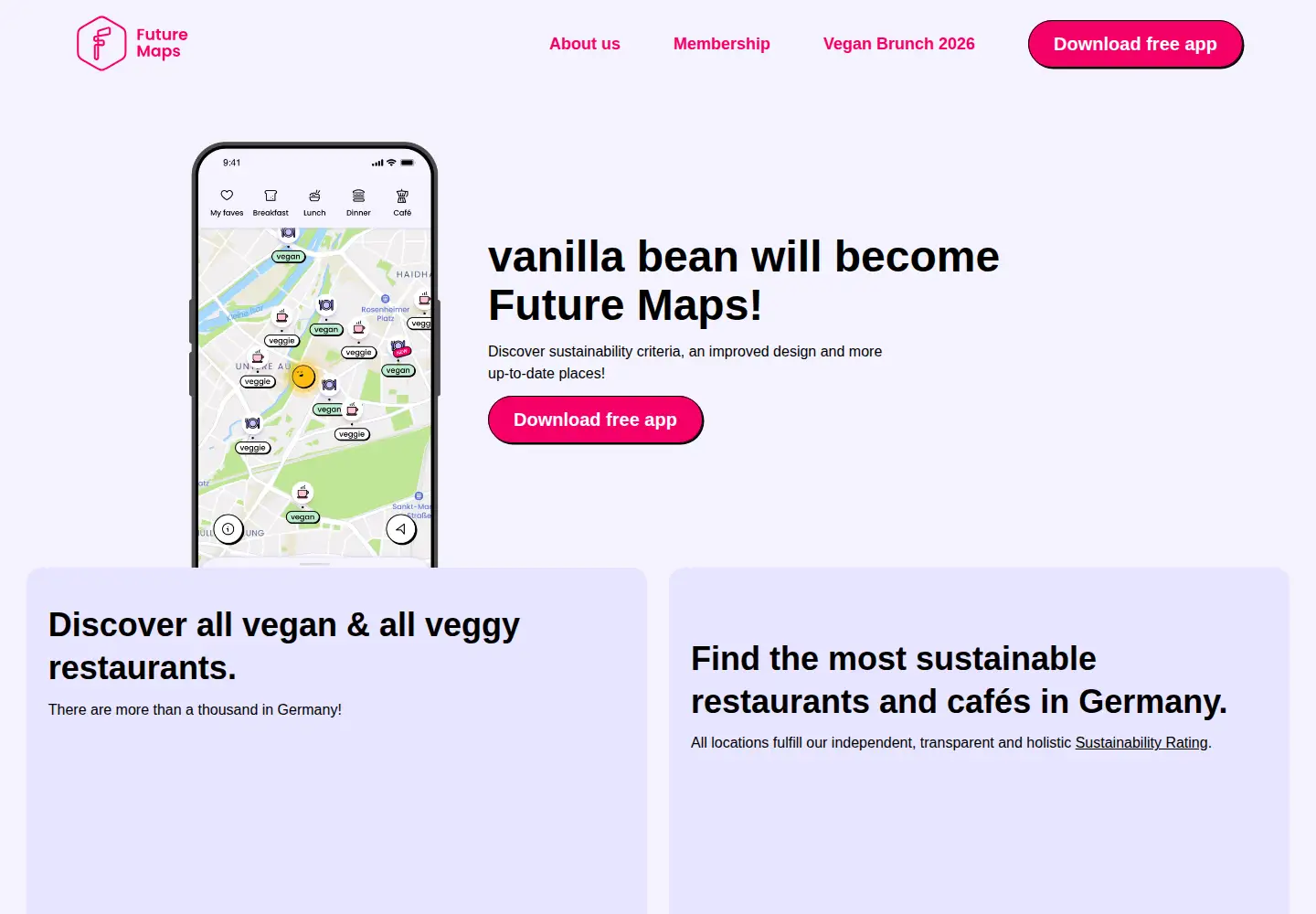 Captured homepage of vanilla-bean.com in the current scan