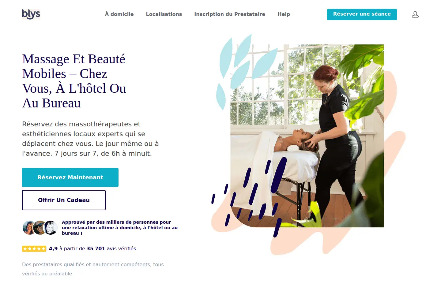 Screenshot of getblys.com