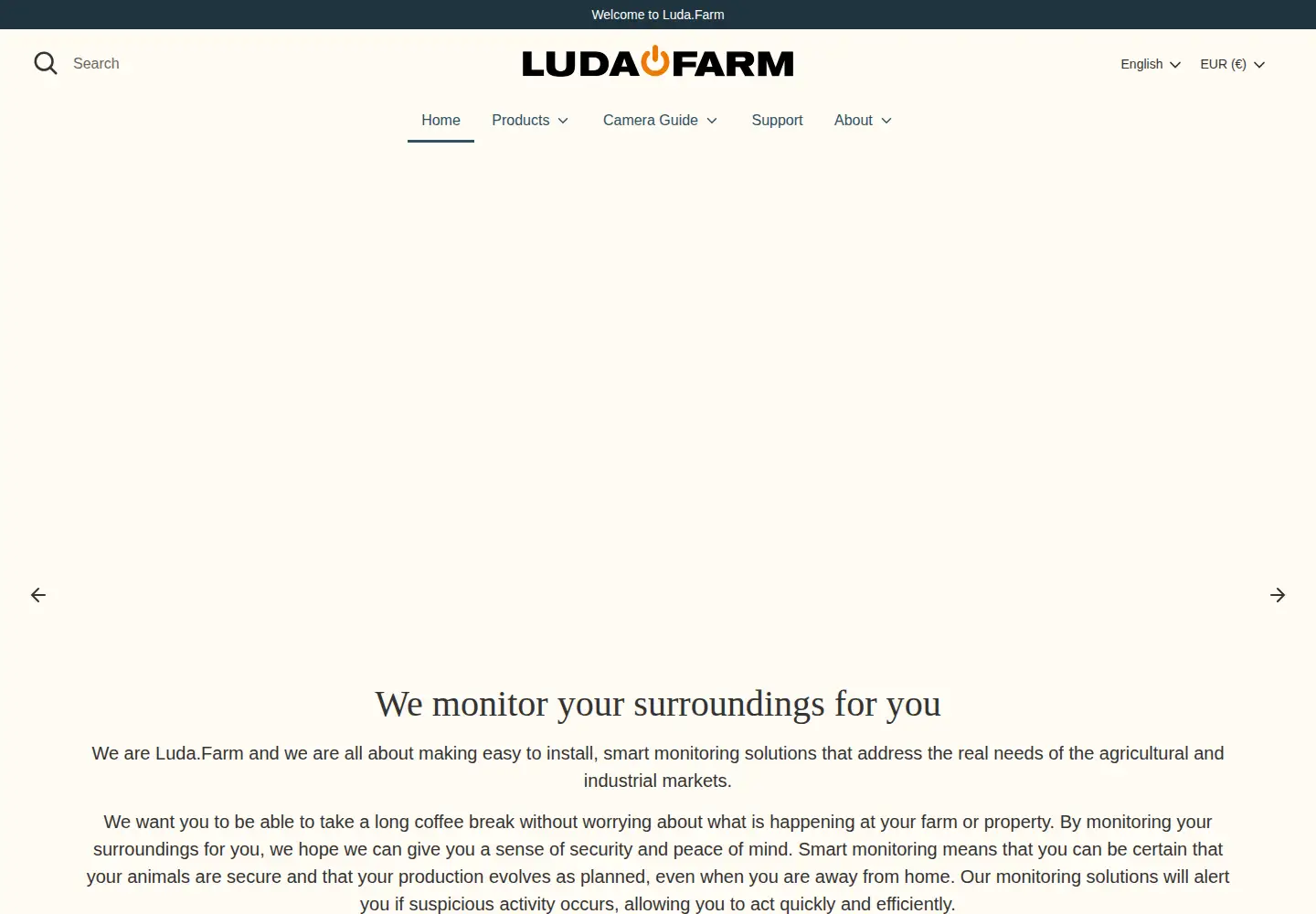 Screenshot of luda.farm