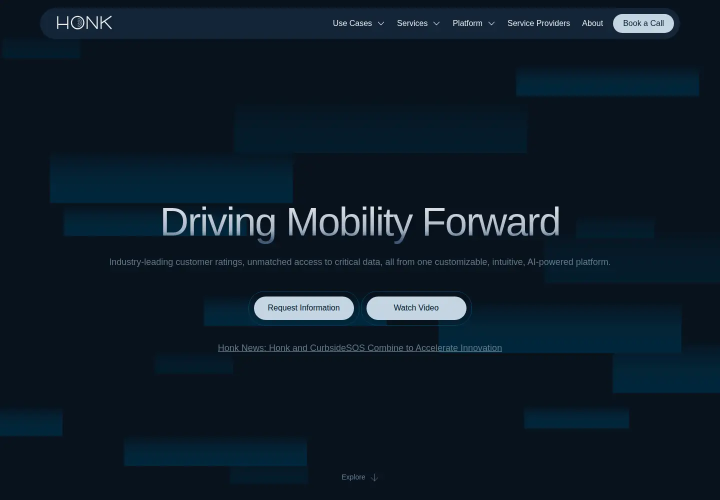 Screenshot of honkforhelp.com