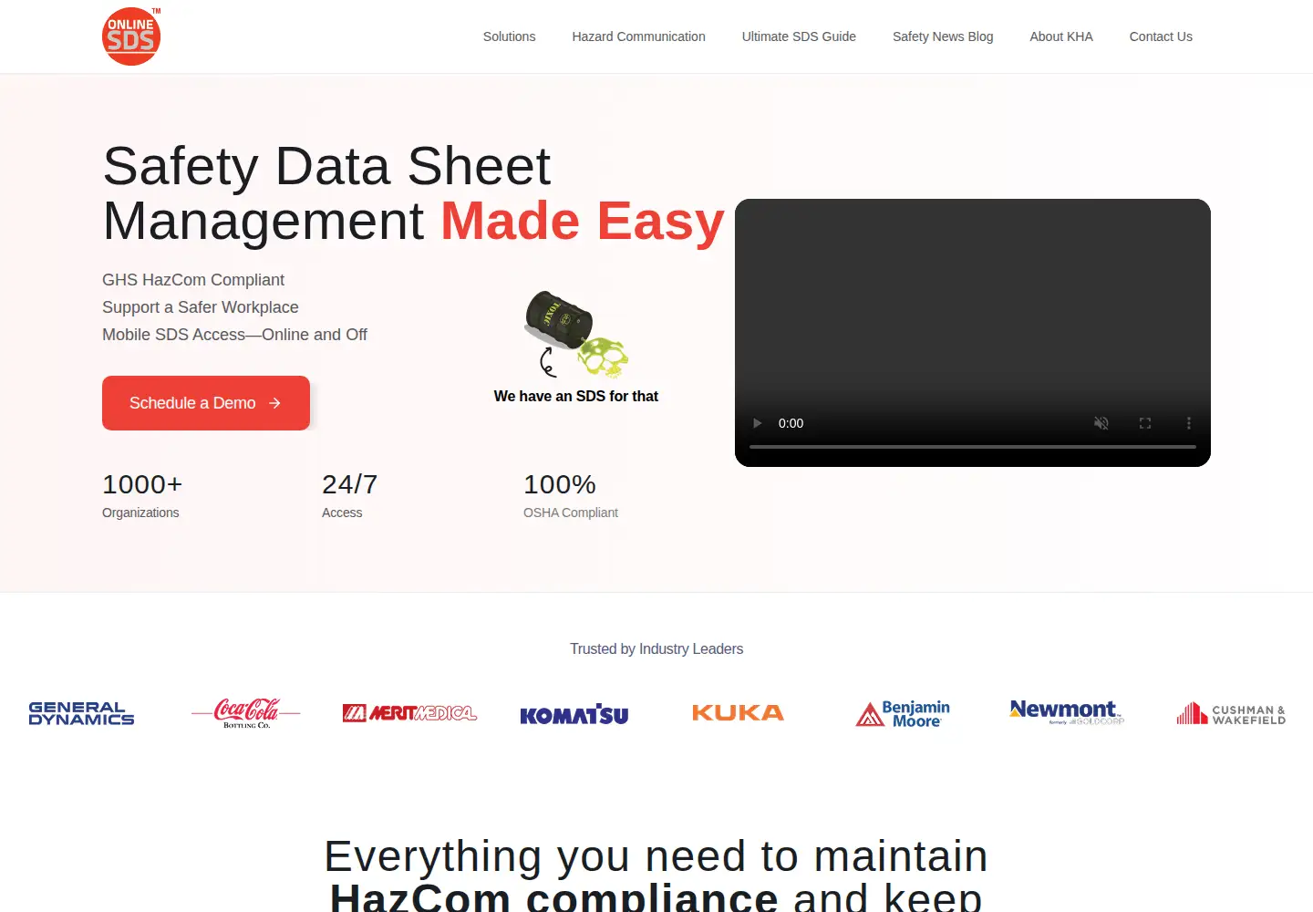 Screenshot of kha.com