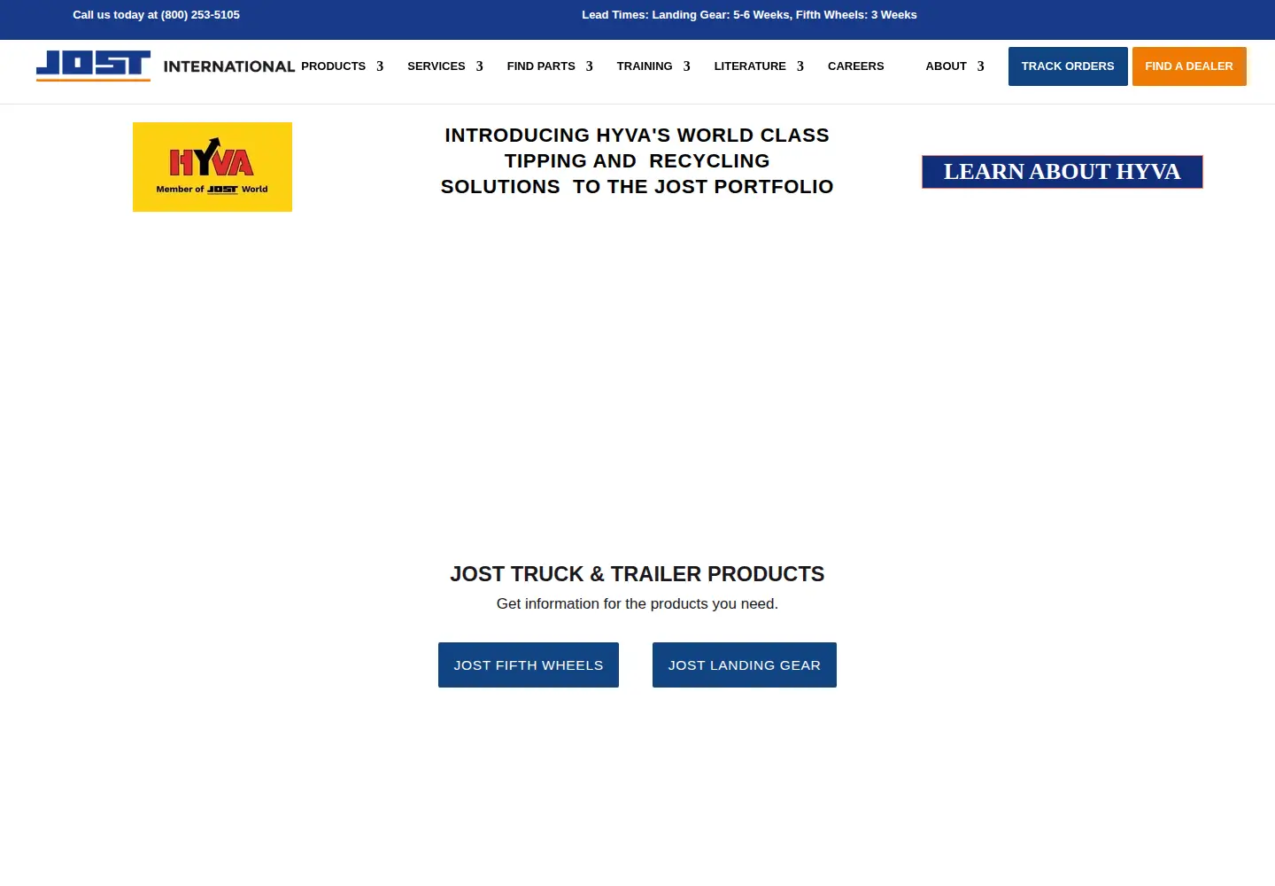 Screenshot of jostinternational.com
