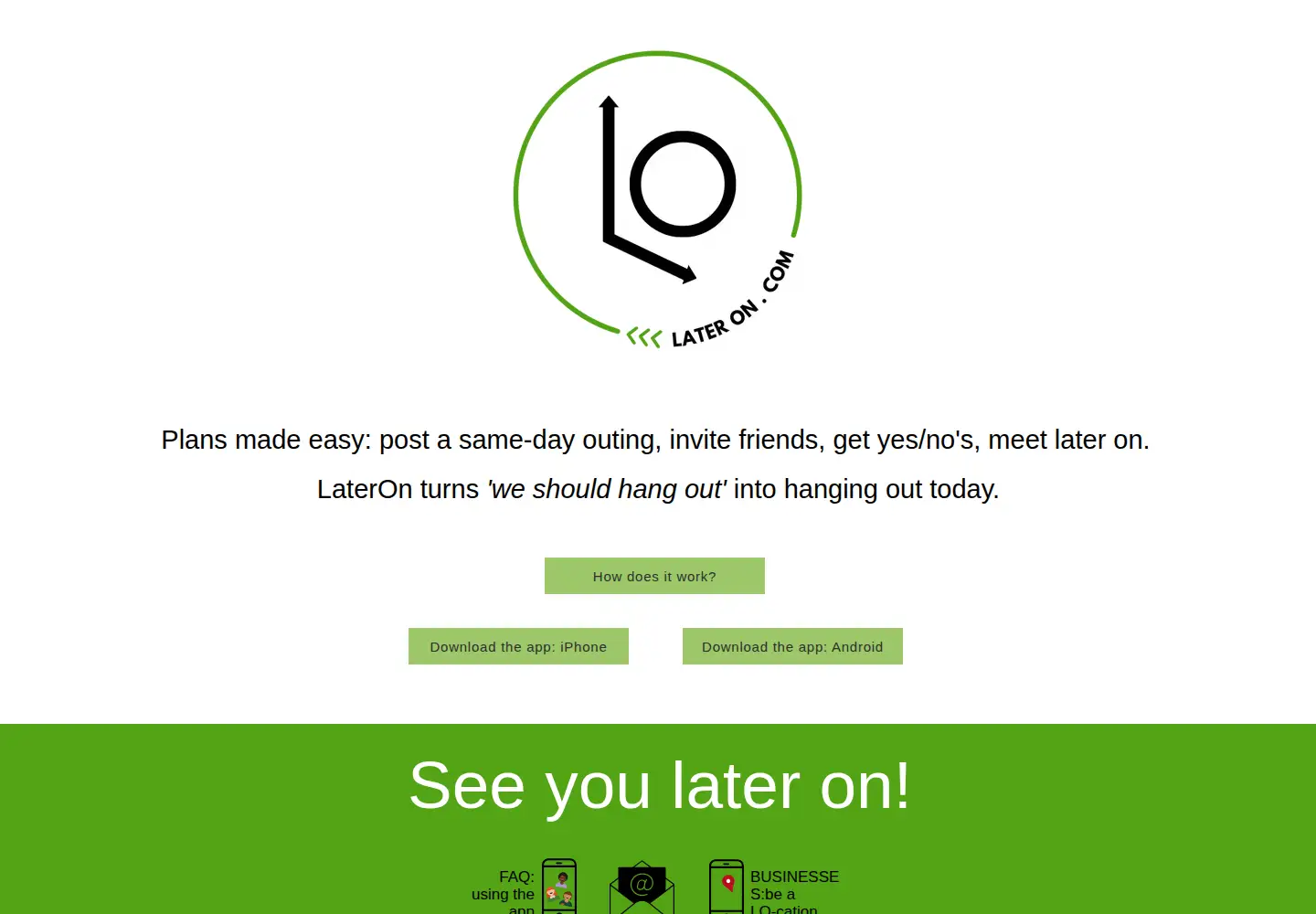 Screenshot of lateron.com