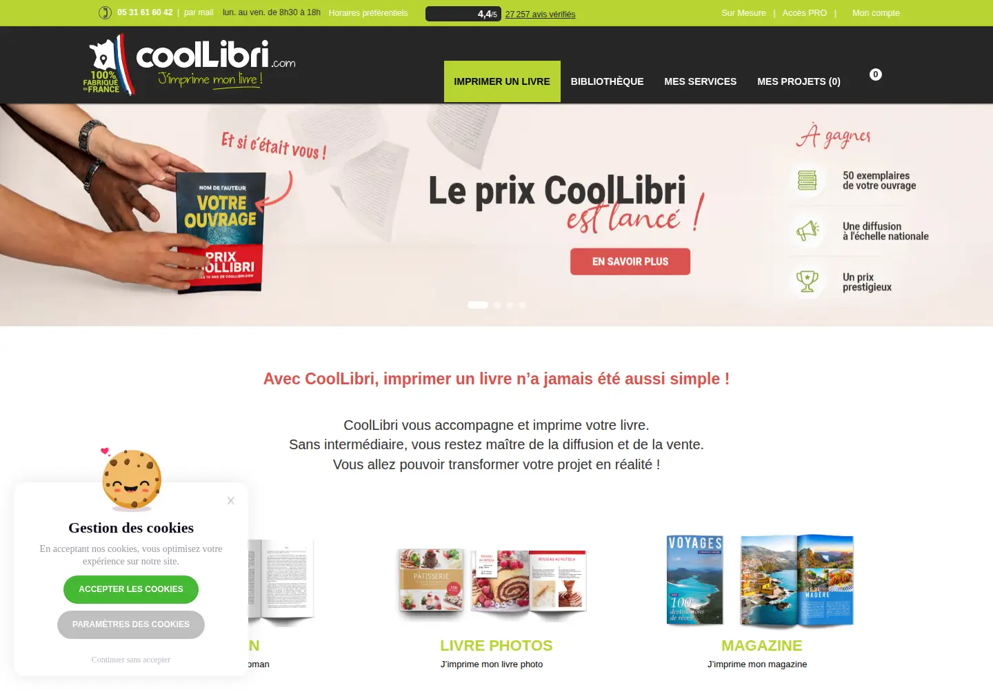 Captured homepage of coollibri.com in the current scan