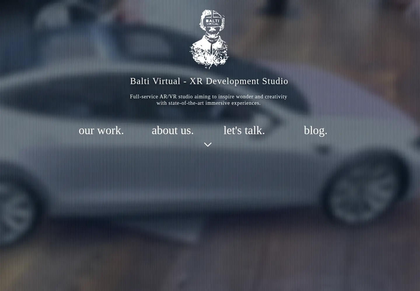 Captured homepage of baltivirtual.com in the current scan