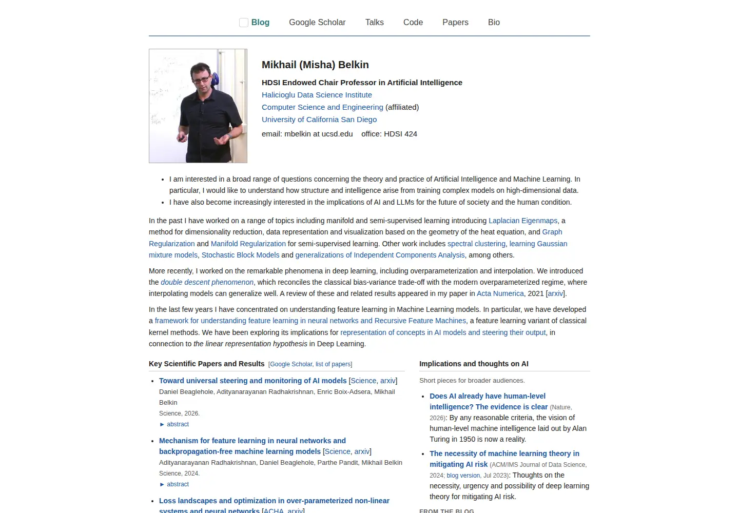 Screenshot of belkin-wang.org
