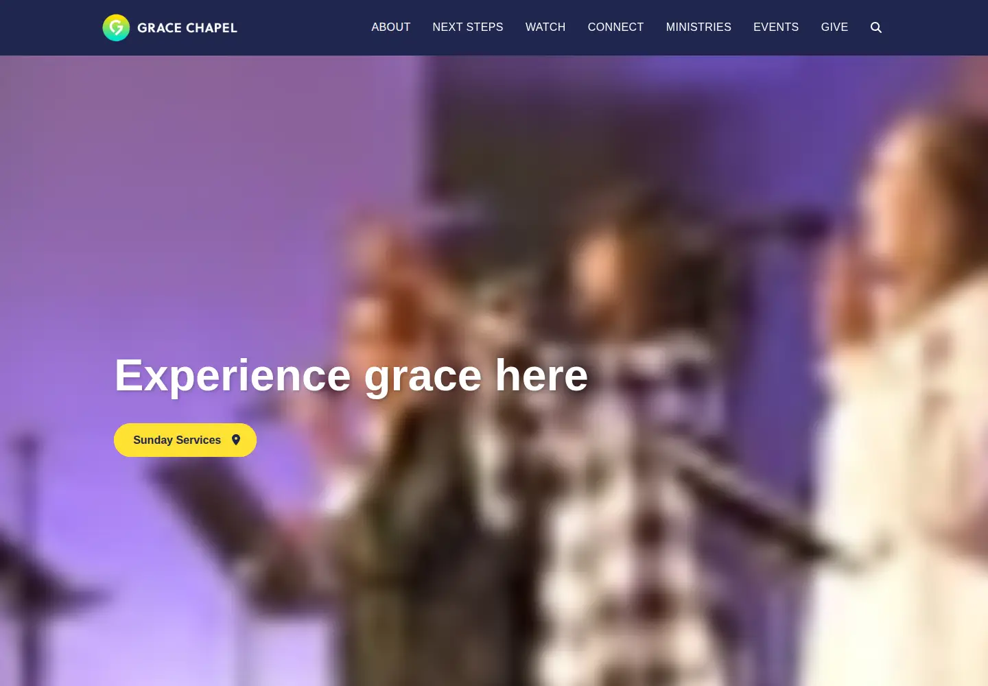 Screenshot of grace.org