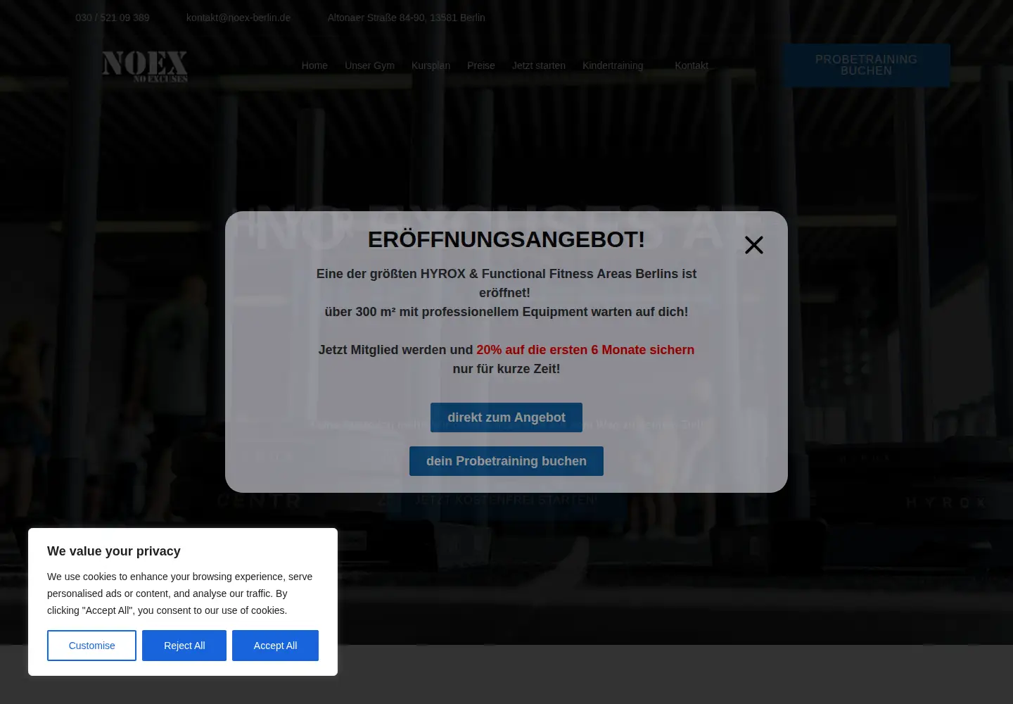 Screenshot of noex-berlin.de
