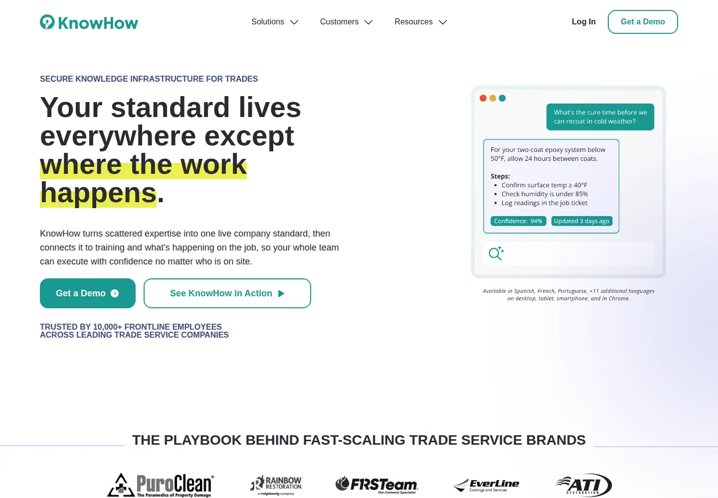 Screenshot of tryknowhow.com