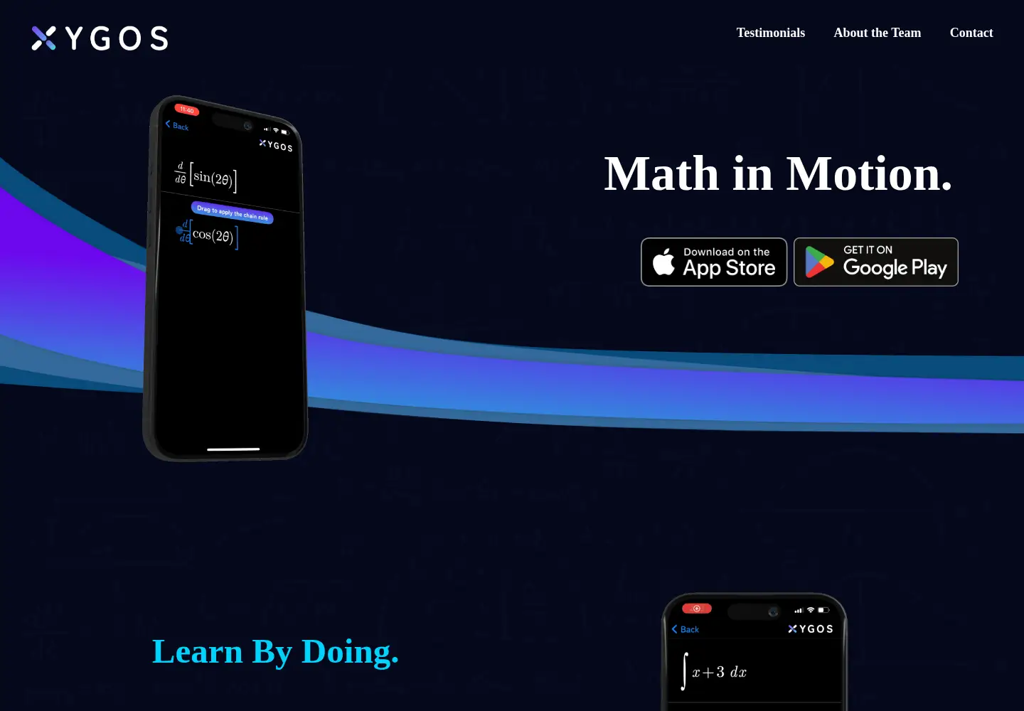 Screenshot of xygos.ai