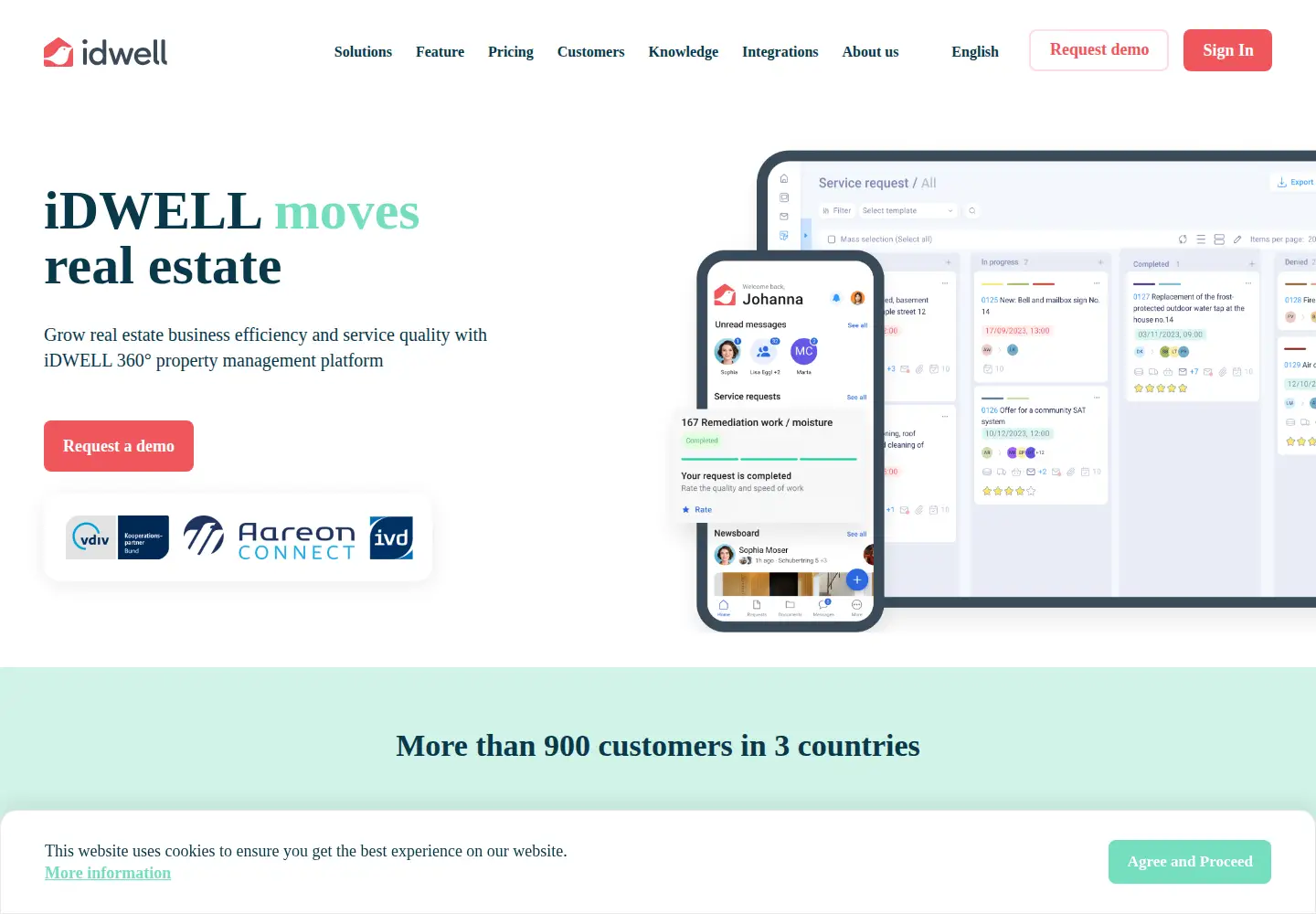 Screenshot of idwell.com