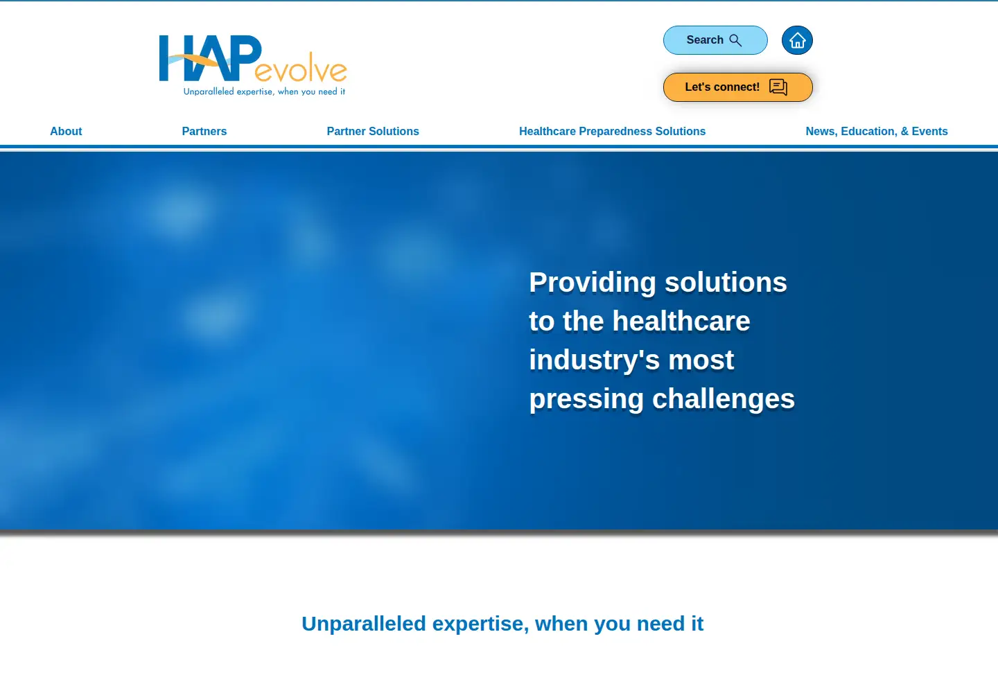 Screenshot of hapevolve.com