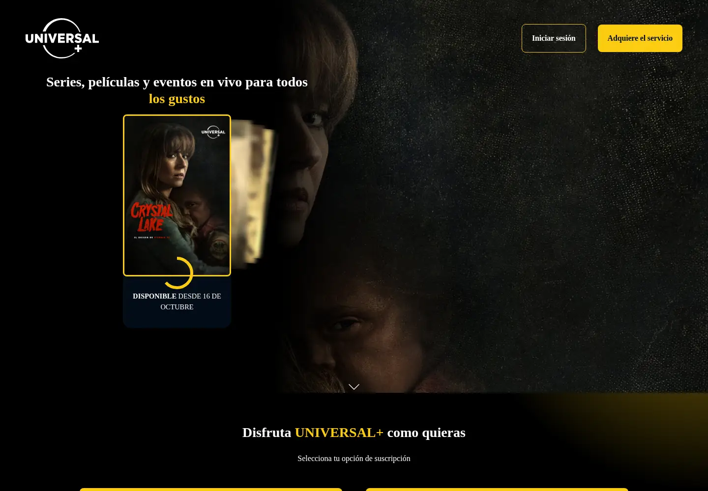 Screenshot of universalplus.com