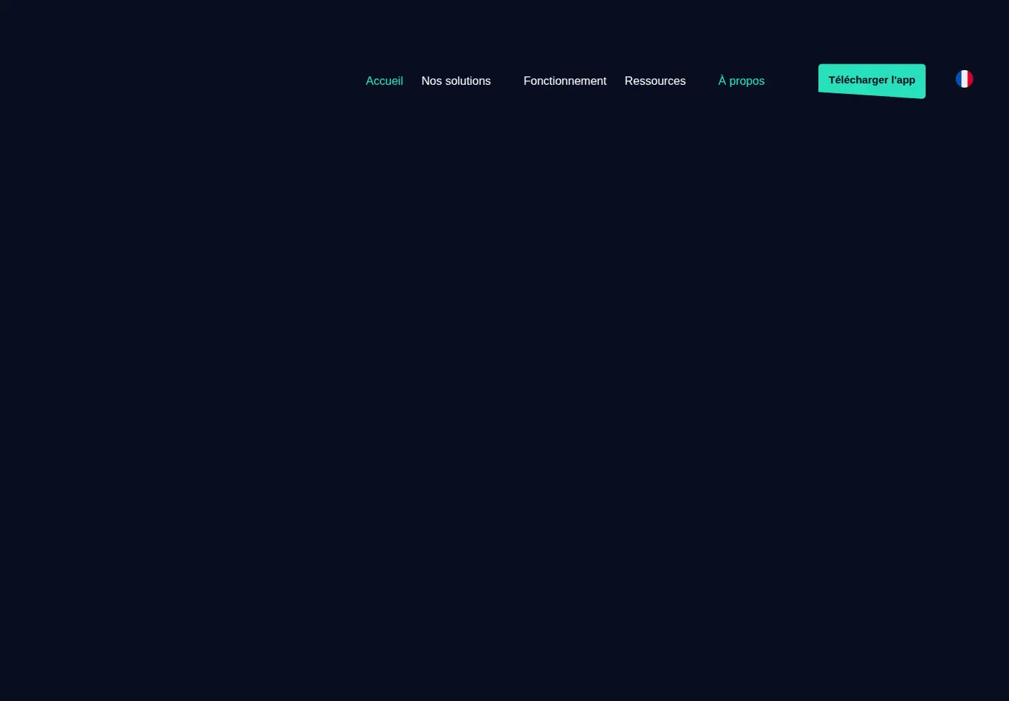 Captured homepage of moovance.fr in the current scan