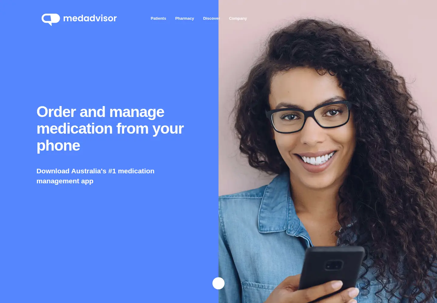 Screenshot of mymedadvisor.com