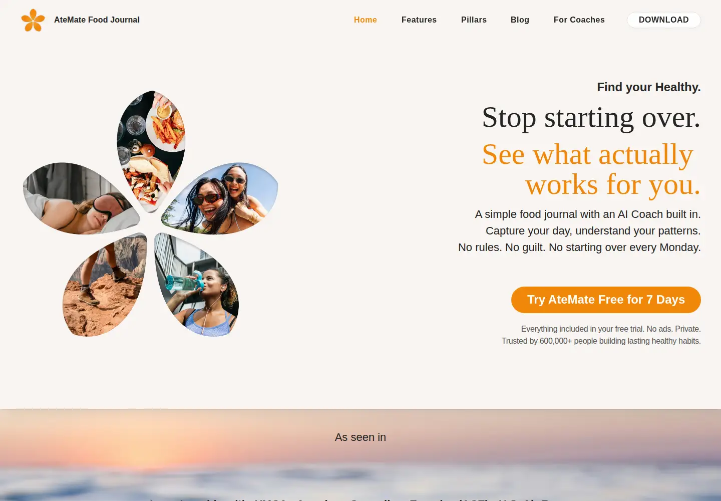 Screenshot of atemate.com
