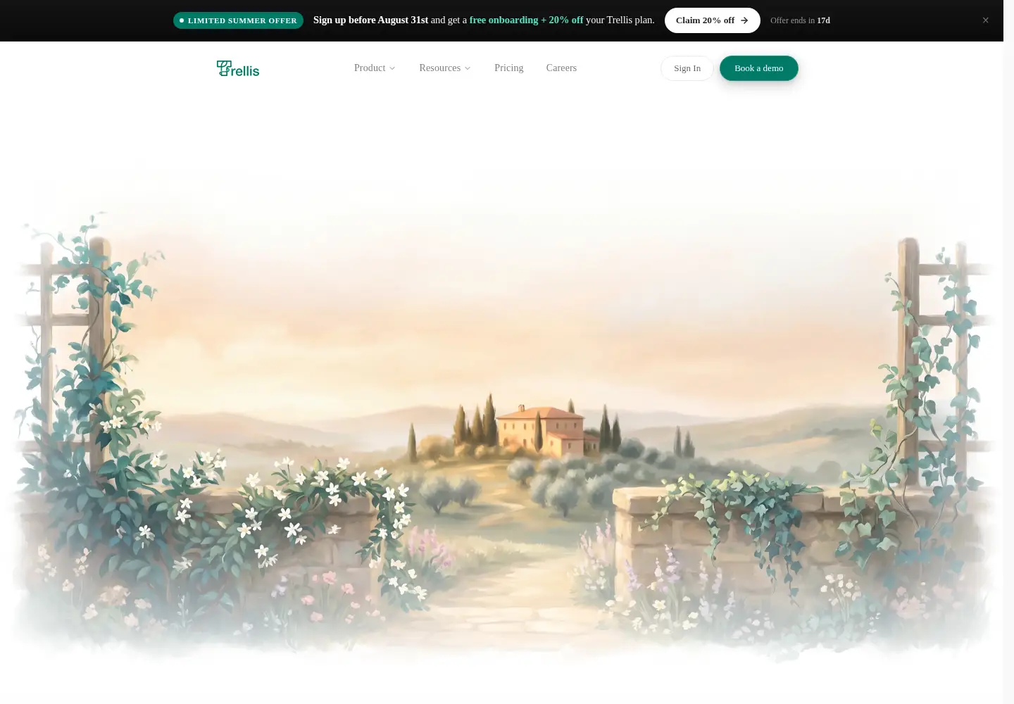 Screenshot of trellistech.com