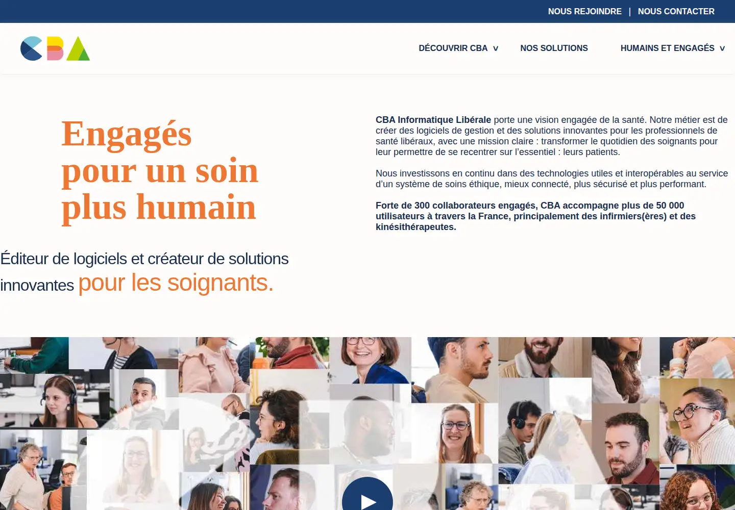 Screenshot of cbainfo.fr