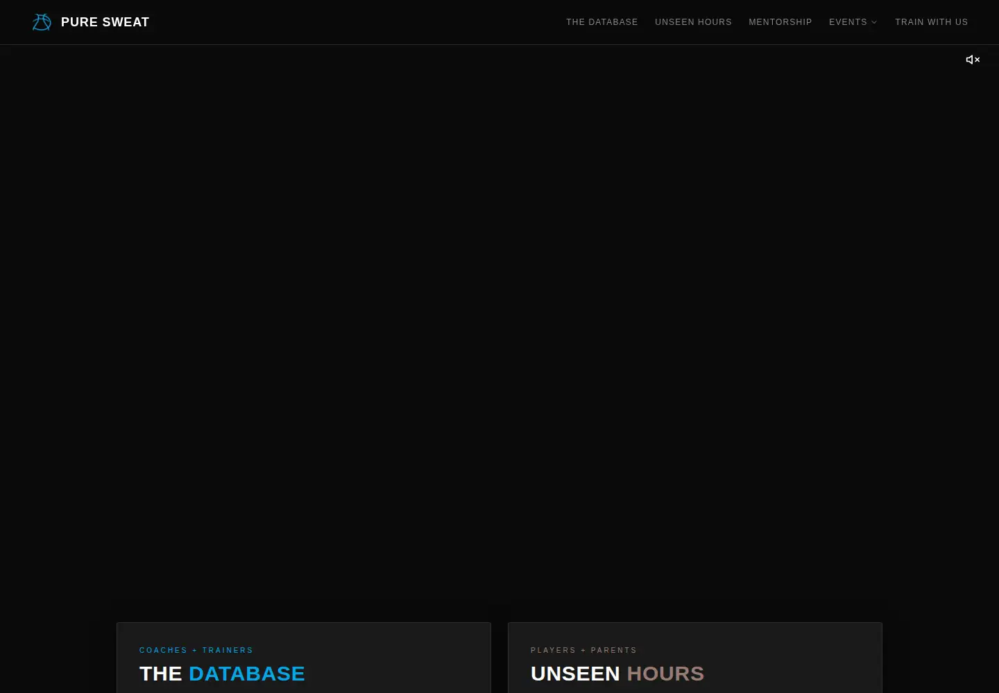 Captured homepage of puresweatbasketball.com in the current scan