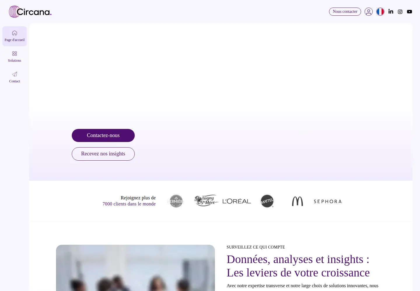 Screenshot of circana.com
