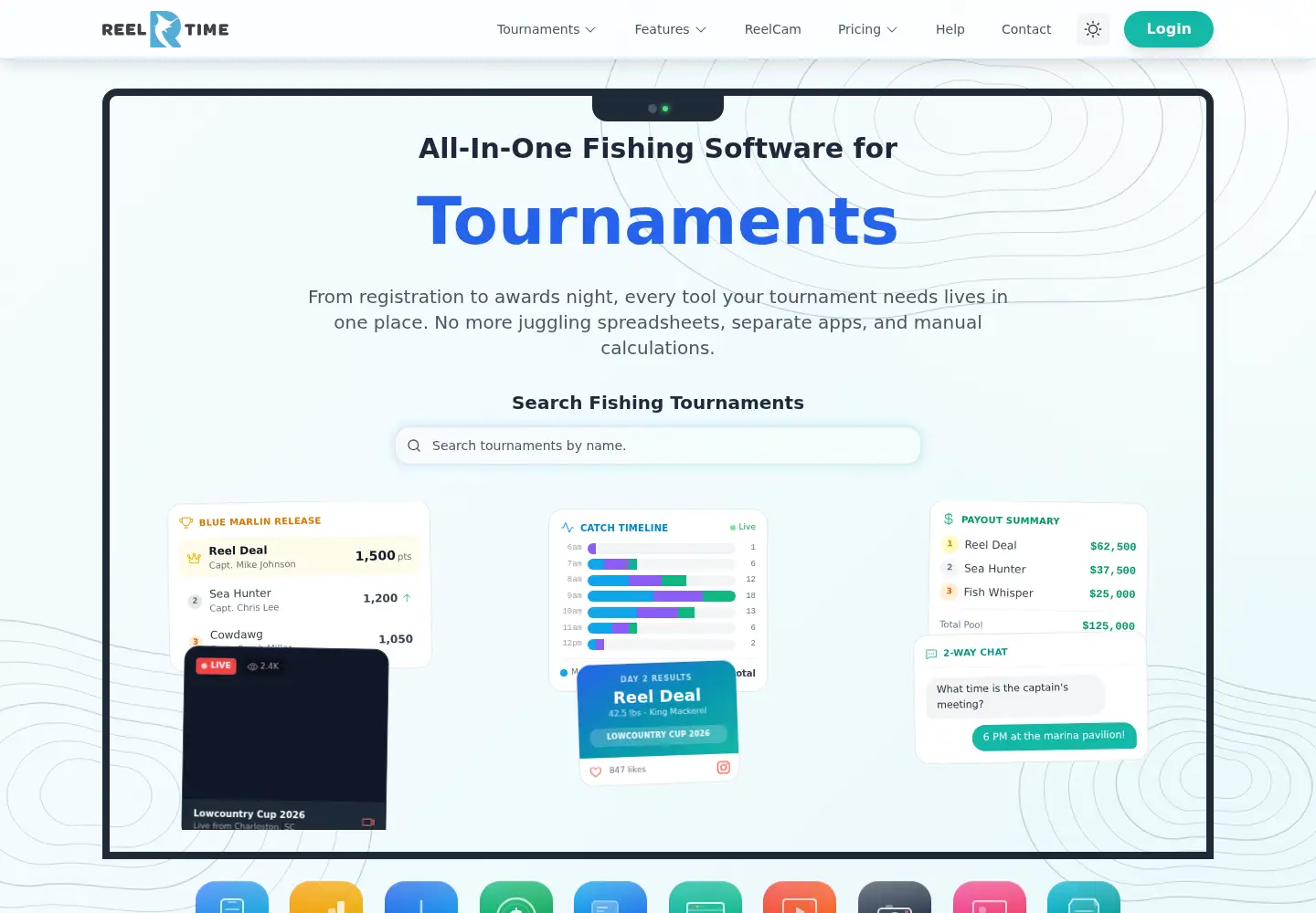Screenshot of reeltime.app