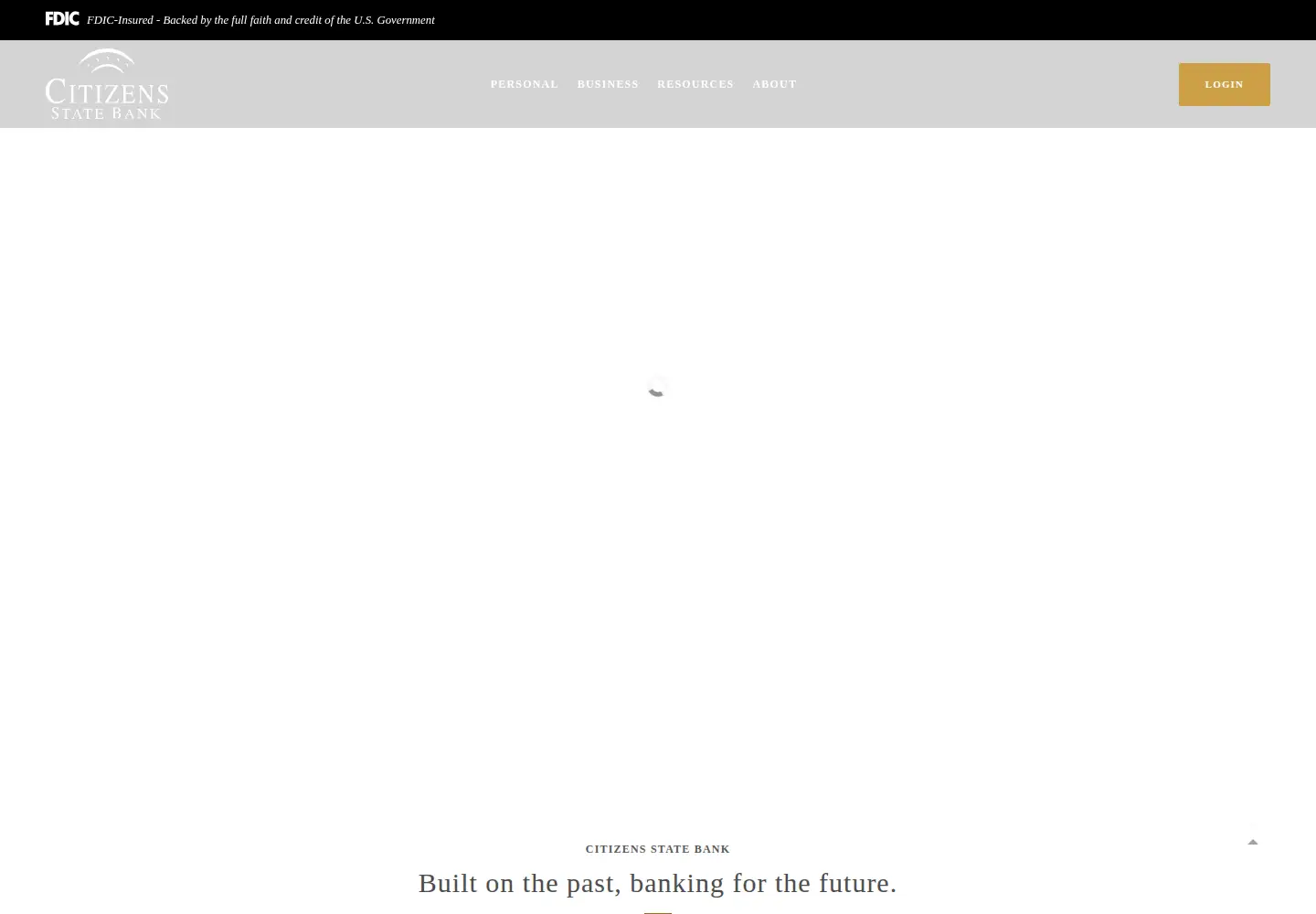 Screenshot of bankcsb.biz