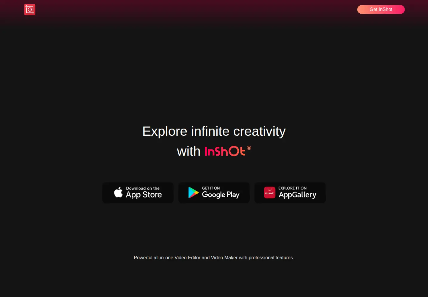 Screenshot of inshotapp.com