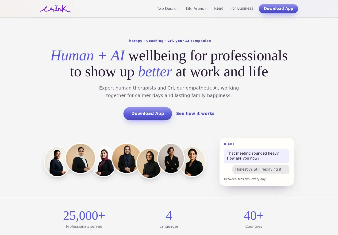 Screenshot of crink.app