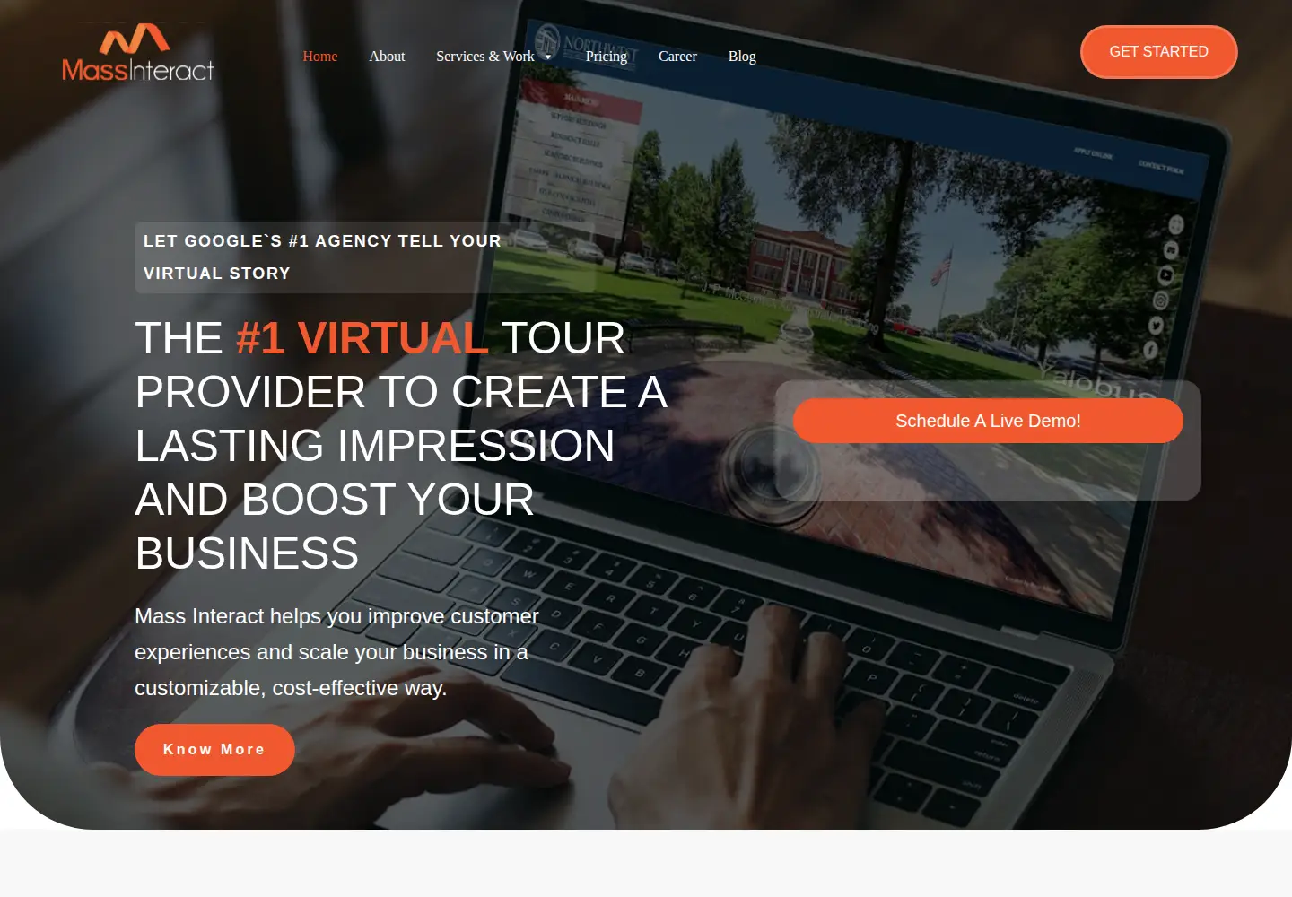 Screenshot of massinteract.com