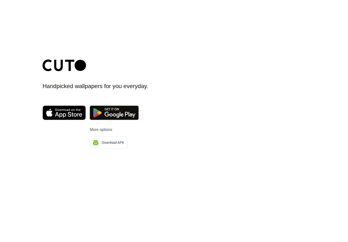 Screenshot of cutowallpaper.com