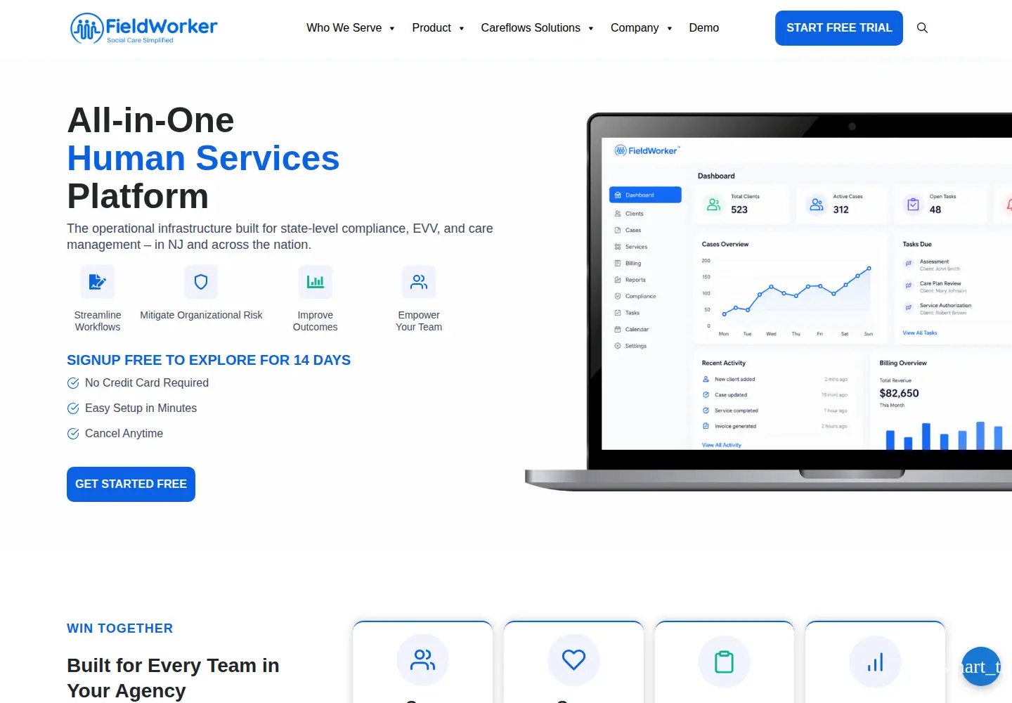 Screenshot of fieldworker.ai