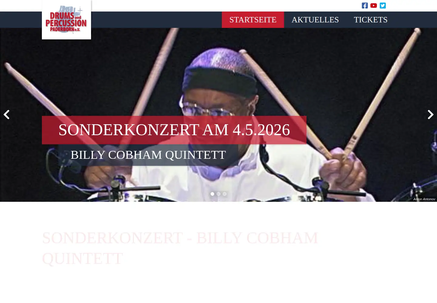 Screenshot of drums-and-percussion.de