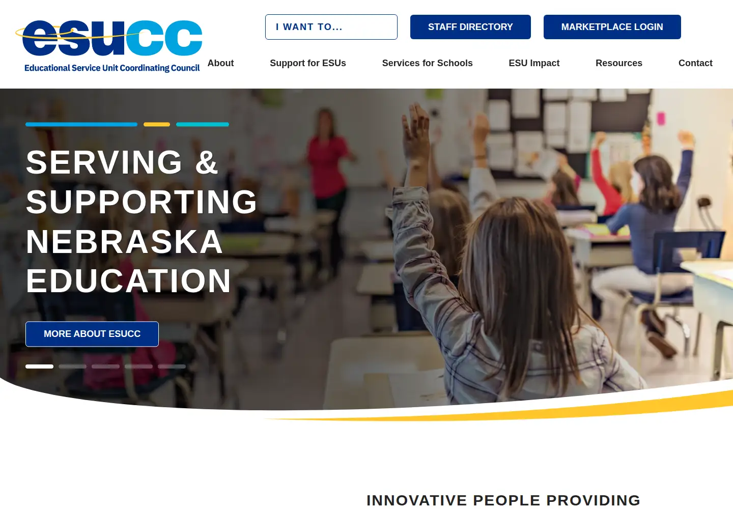 Screenshot of esucc.org