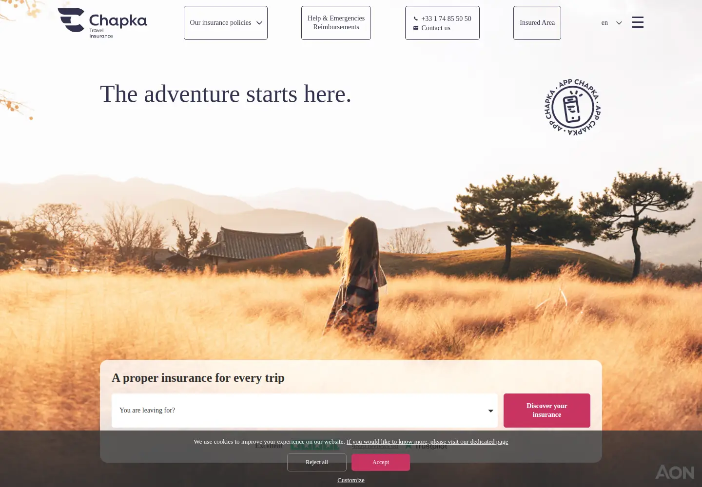 Screenshot of chapkadirect.com