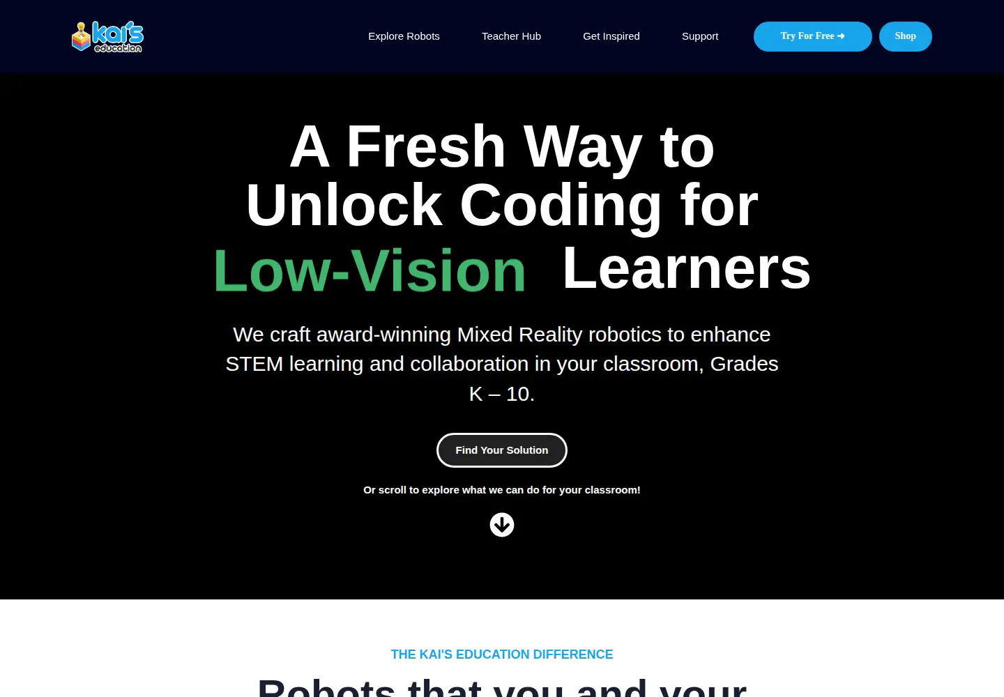 Screenshot of kaiseducation.com
