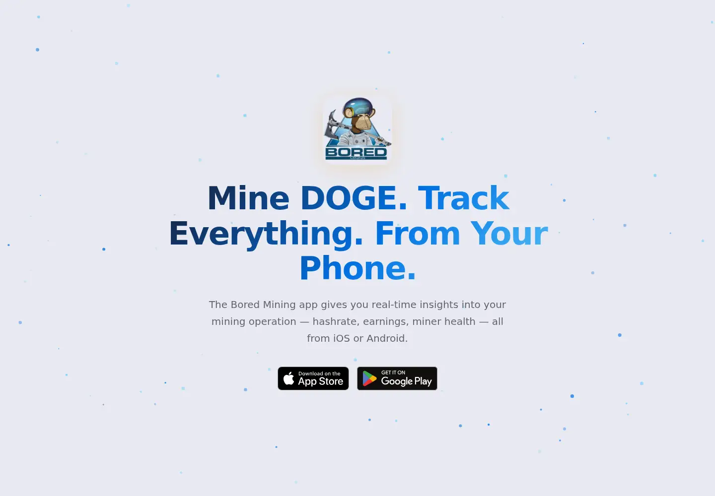 Screenshot of bored-mining.com