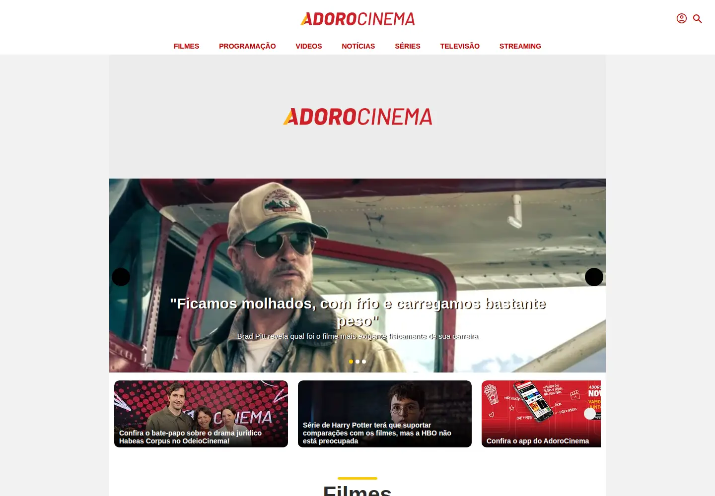 Screenshot of adorocinema.com