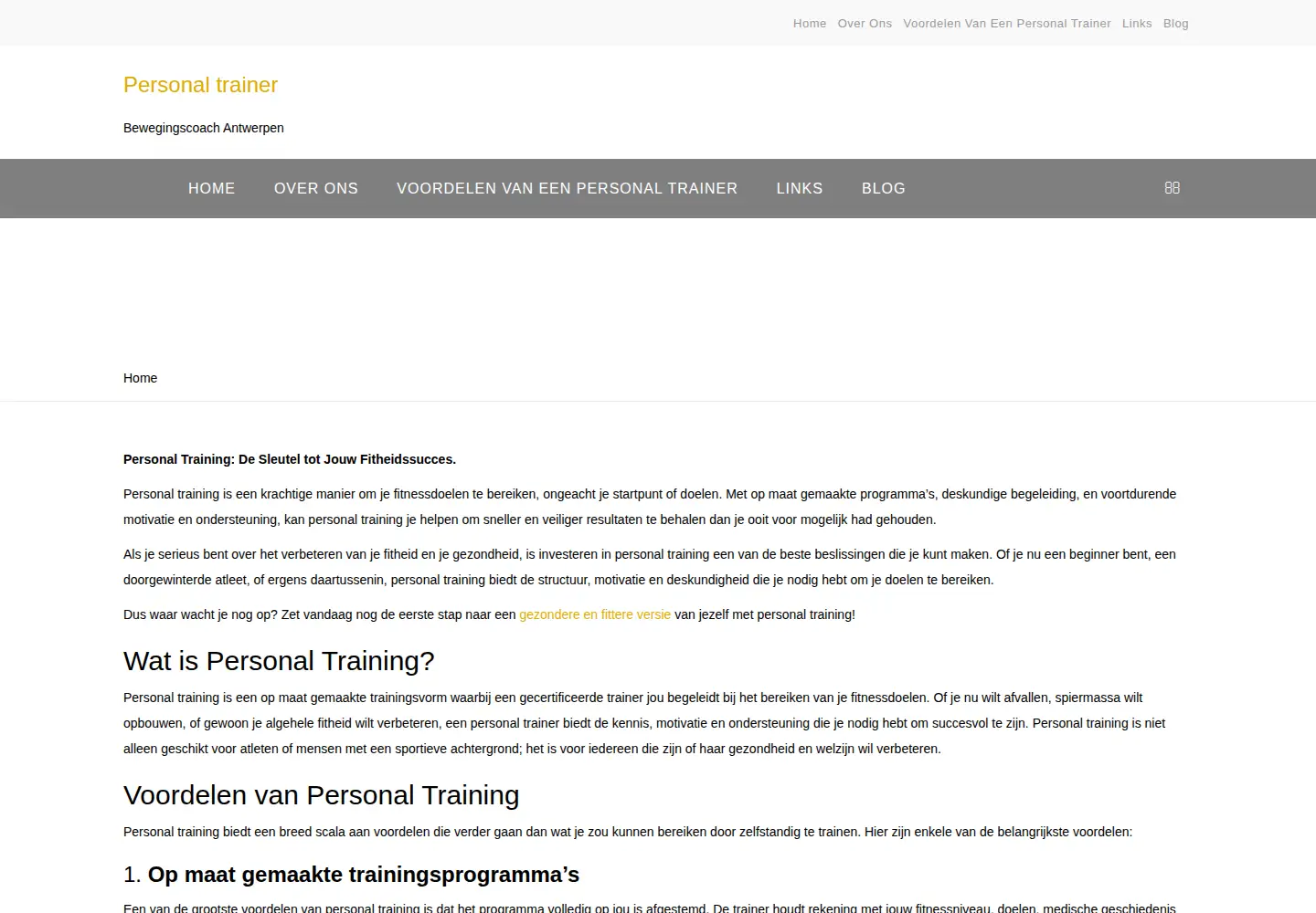 Screenshot of crosscorefitness.be