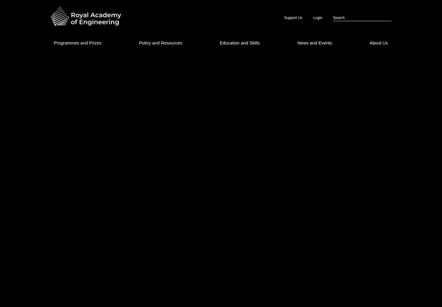 Screenshot of raeng.org.uk