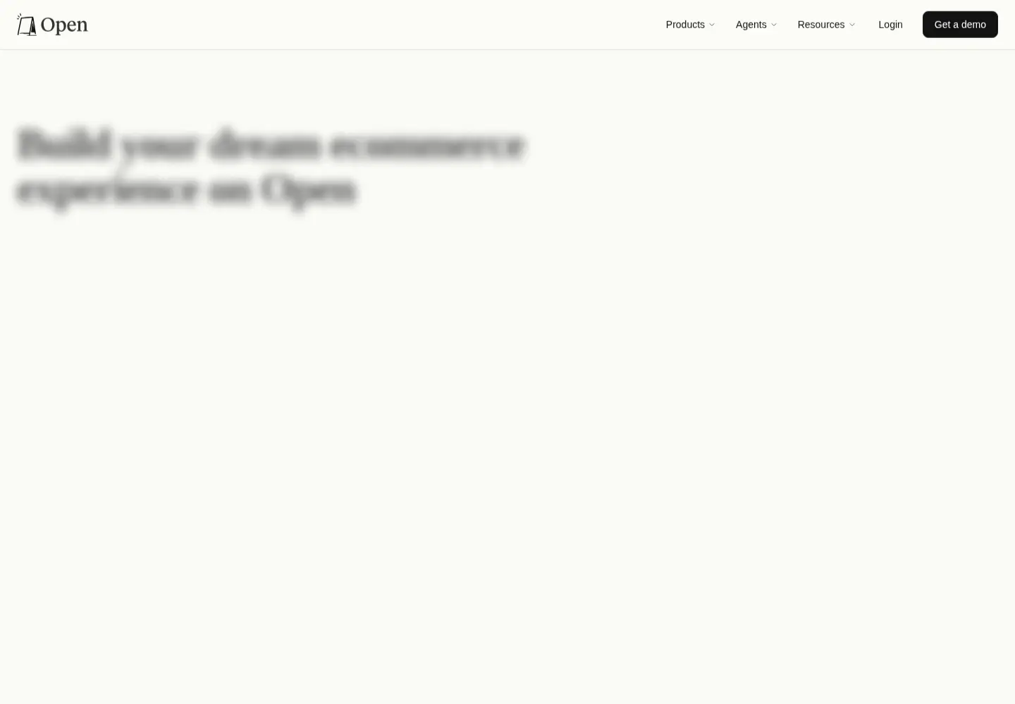 Screenshot of getopen.com