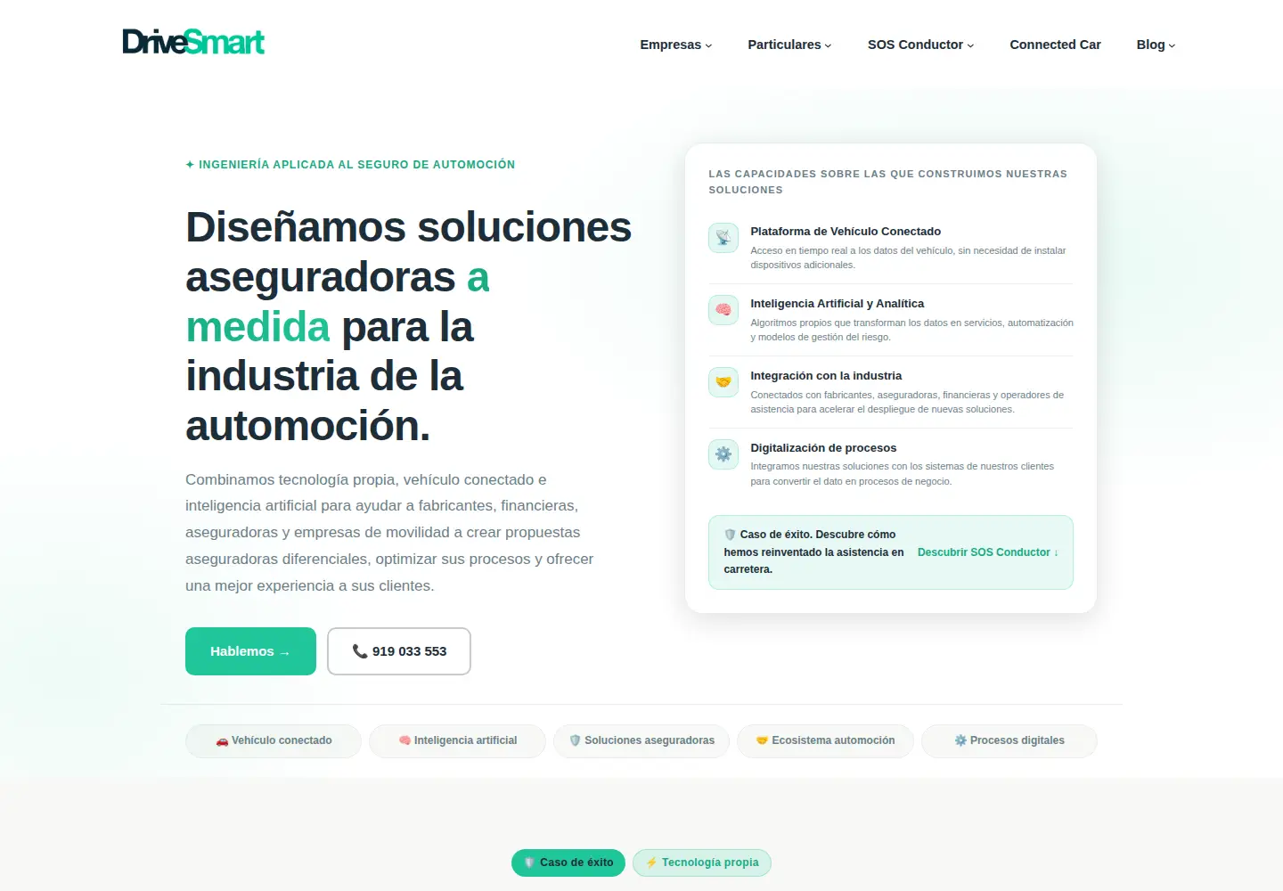 Captured homepage of drive-smart.com in the current scan