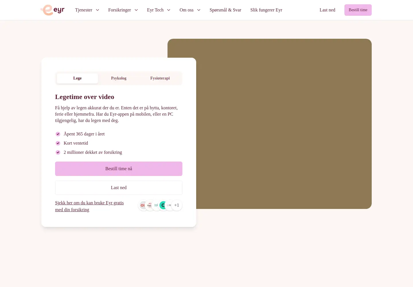 Screenshot of eyr.md