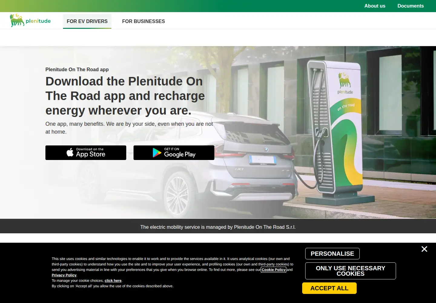 Screenshot of eniplenitude.eu